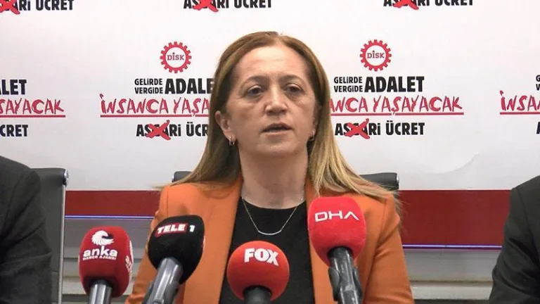 DİSK Genel Başkanı Çerkezoğlu: İlk kez asgari ücretle ilgili öneri paylaşmayacağız | Ekonomi