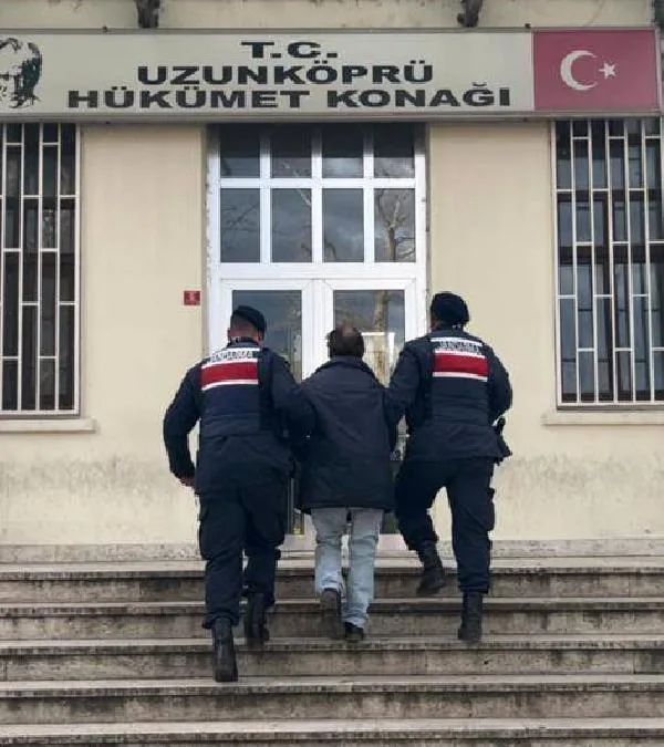 Edirne’de 6 yıl hapis cezasıyla aranan hükümlü yakalandı