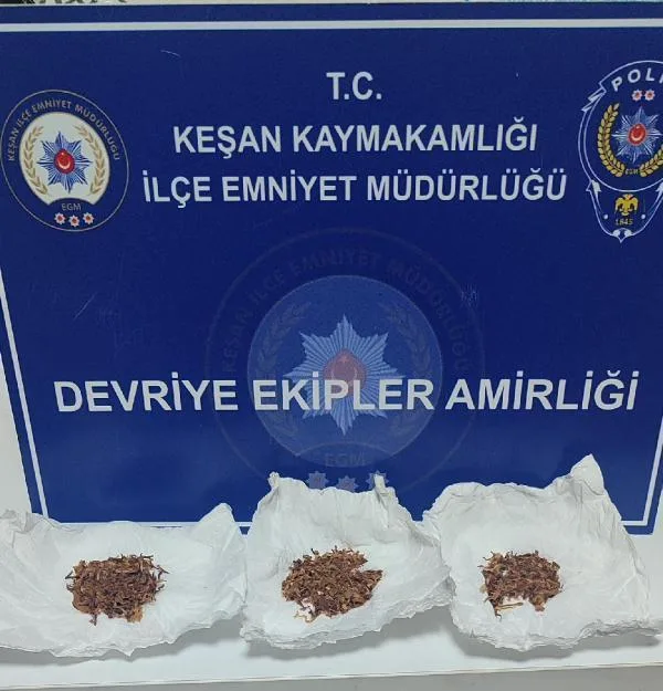 Edirne’de uyuşturucu ve silah ele geçirildi; 5 gözaltı
