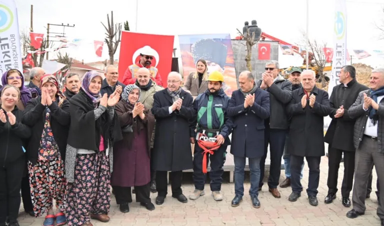 BEYAZKÖY DÜĞÜN SALONU’NUN TEMELİ TÖRENLE ATILDI