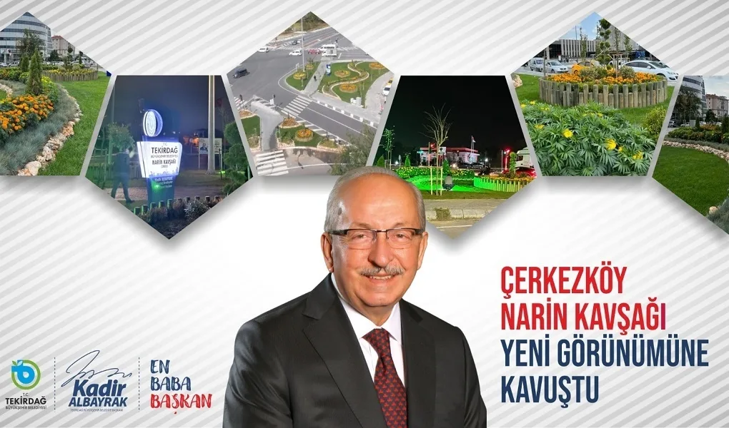 ÇERKEZKÖY’E BÜYÜKŞEHİR’İN ELİ DEĞDİ ÇERKEZKÖY’E BÜYÜKŞEHİR’İN ELİ DEĞDİ