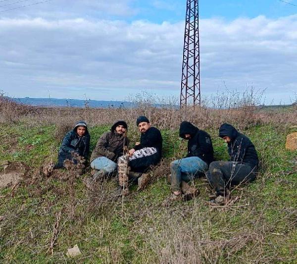 Edirne’de 21 kaçak göçmen yakalandı