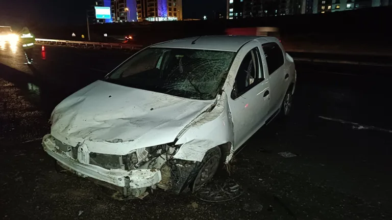 Otomobil Takla Attı: 1 Ağır Yaralı!