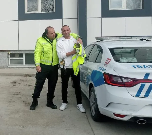 Polisin bulduğu yaralı atmaca, tedaviye alındı