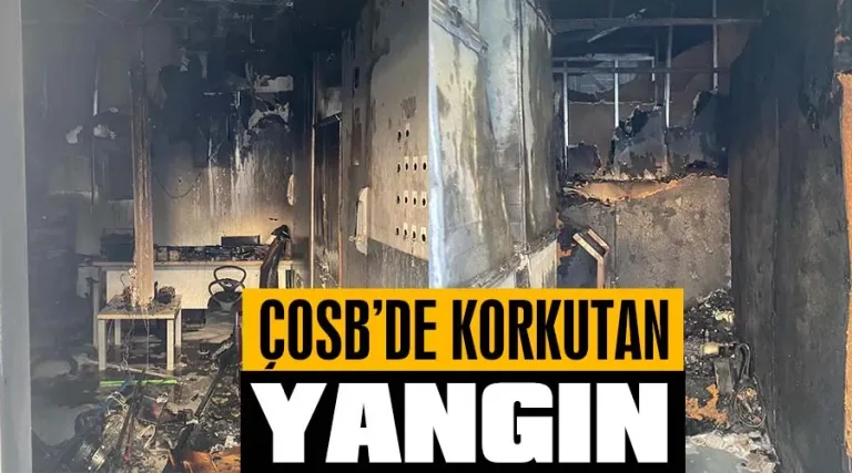İlaç Fabrikasında Çıkan Yangın Korkuttu!