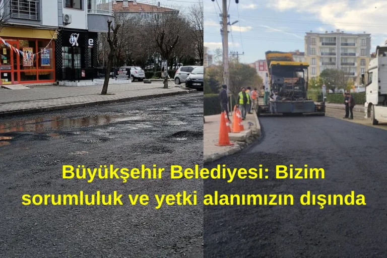 3 Ay Önce Asfaltlanmıştı: Köstebek Yuvasına Döndü!