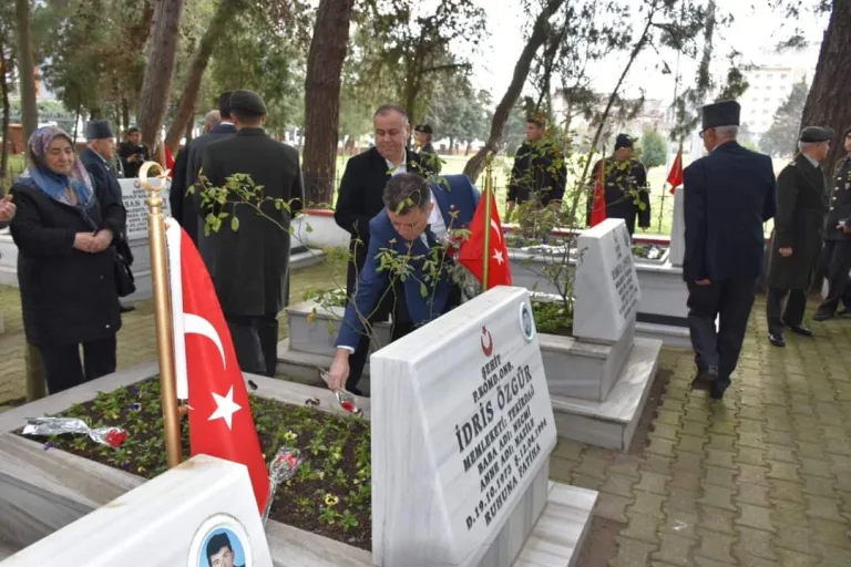 Çanakkale Şehitleri Törenle Anıldı