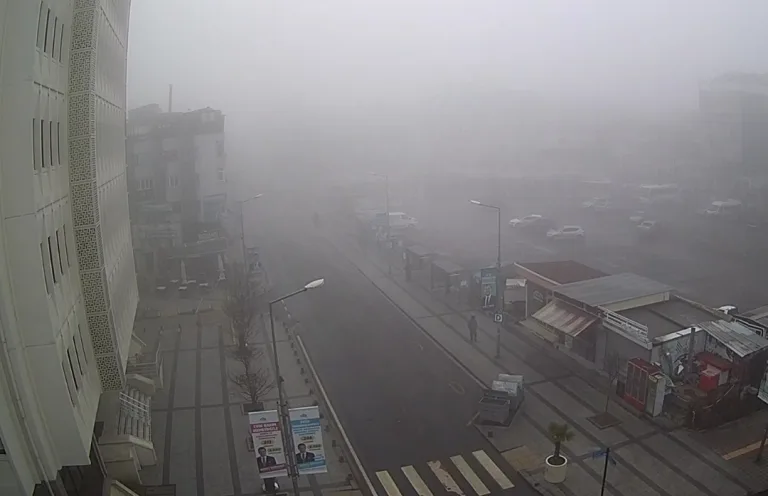 Çorlu ve Ergene’de Yoğun Sis