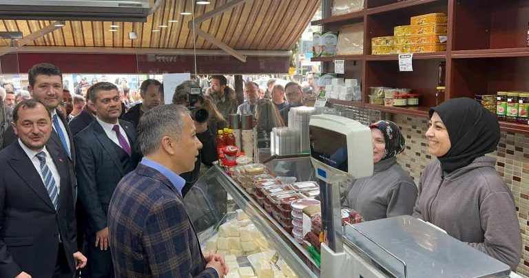 Bakan Yerlikaya’dan Tekirdağ’da Esnaf Ziyareti