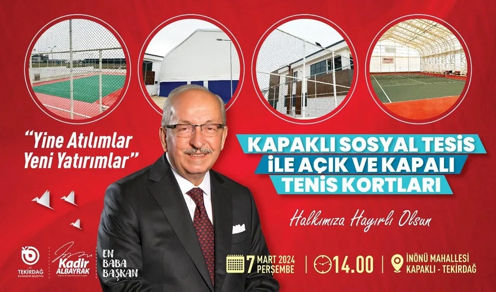BÜYÜKŞEHİR’DEN KAPAKLI’YA DEV SPOR YATIRIMI BÜYÜKŞEHİR’DEN KAPAKLI’YA DEV SPOR YATIRIMI