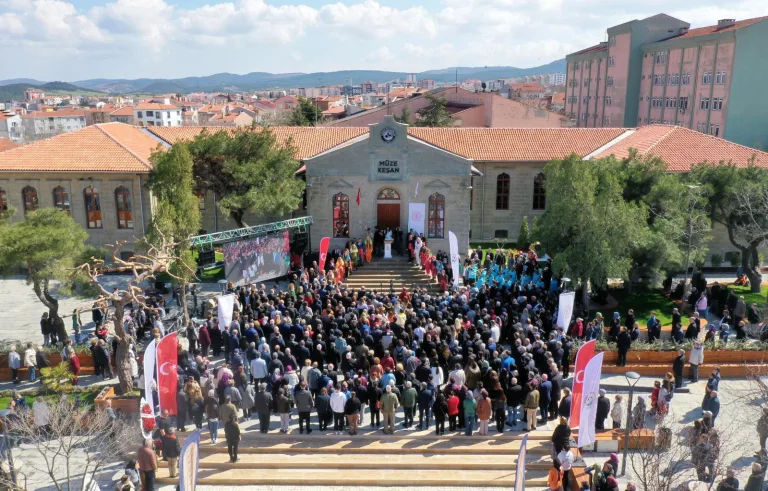 Çanakkale Savaşı’nın ‘Cephe Gerisi Hastanesi’, ‘Keşan Kent Müzesi’ olarak hizmete açıldı