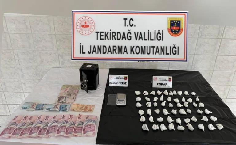Çelik kasa içinden uyuşturucu çıktı;1 gözaltı