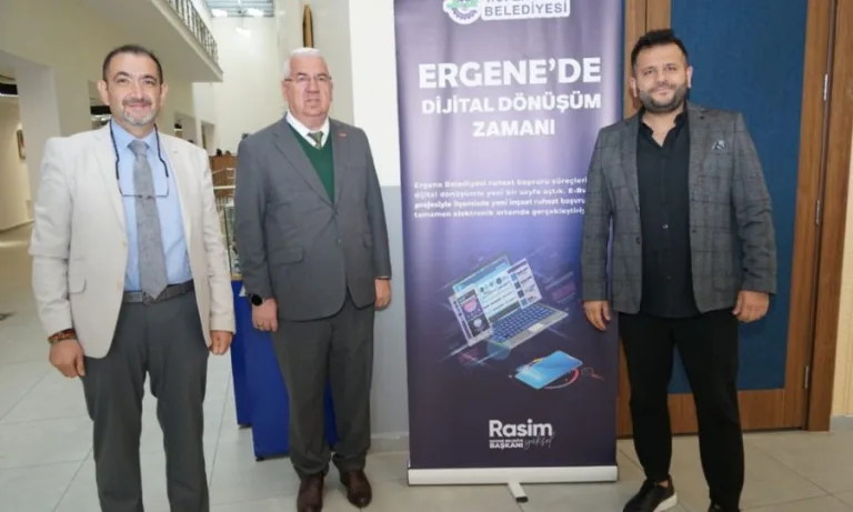 Ergene Belediyesinden bir ilk daha  e- ruhsat bölgede ilk kez Ergene Belediyesi’nde