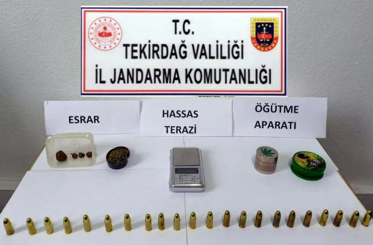 Jandarmadan uyuşturucu operasyonu; 4 gözaltı