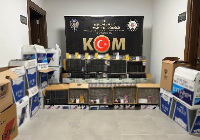 230 Bin Makaron Ele Geçirildi