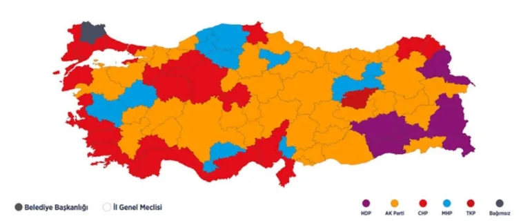 Türkiye’de Seçim Sonuçları 2024