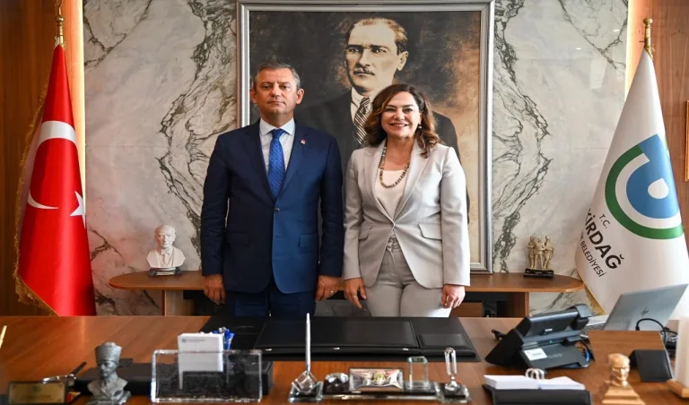 CHP GENEL BAŞKANI ÖZGÜR ÖZEL’DEN BAŞKAN YÜCEER’E ZİYARET