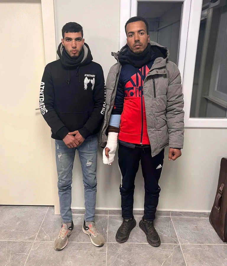 Edirne’de 2 kaçak göçmen yakalandı