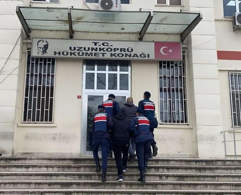 Edirne’de 3 yıl hapis cezasıyla aranan hükümlü yakalandı