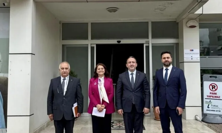 Başkan Topak dan Trakya Kalkınma Ajansına Ziyaret