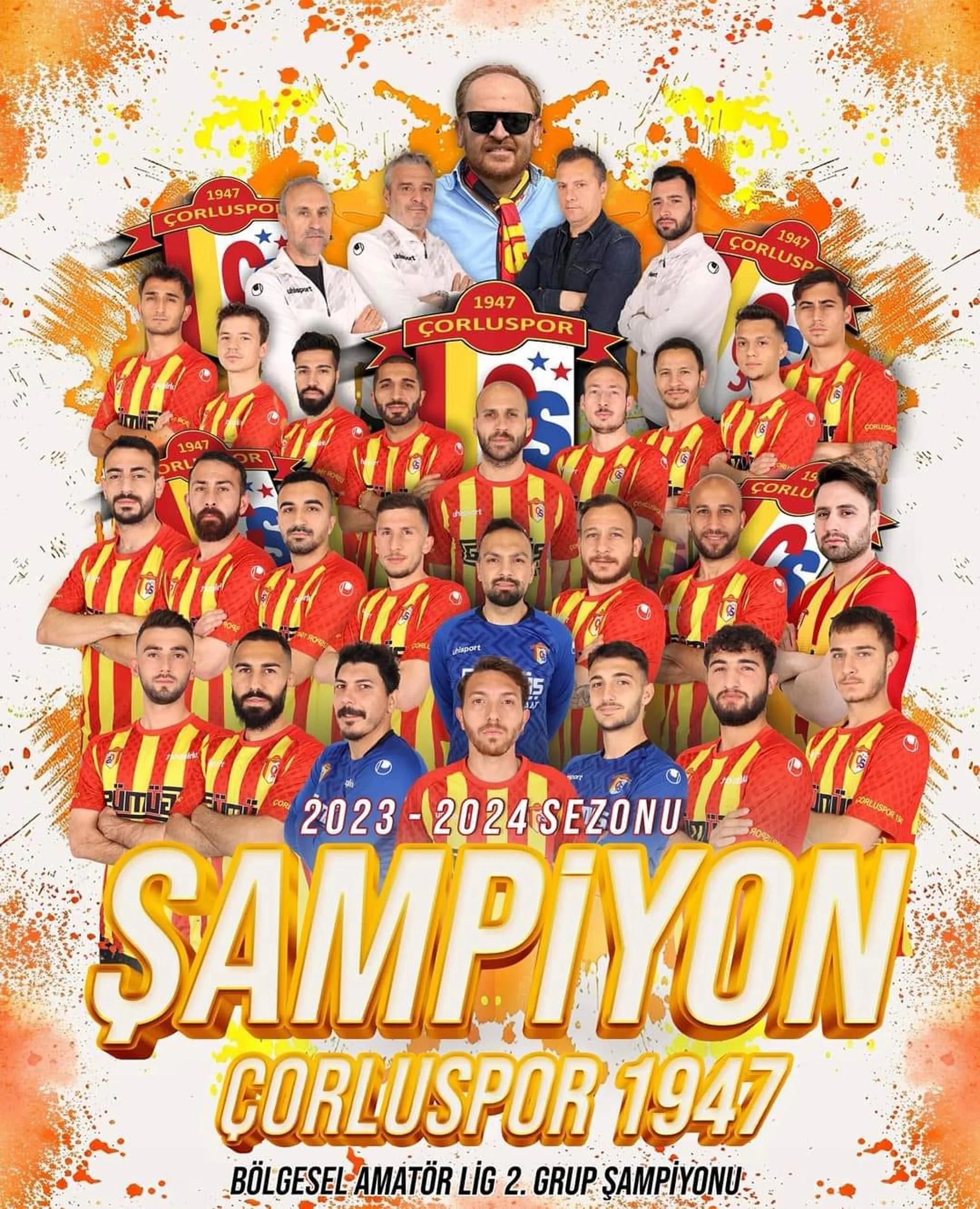 Çorluspor 1947, 17 yıl aradan sonra tekrar 3’üncü lige yükseldi Çorluspor 1947, 17 yıl aradan sonra tekrar 3’üncü lige yükseldi