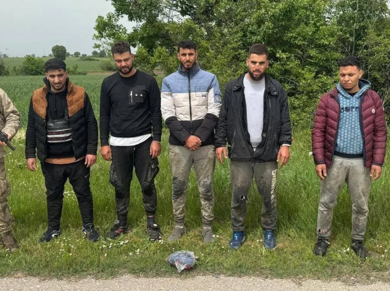 Edirne’de 5 kaçak göçmen yakalandı