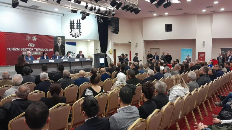 Edirne’de turizm sektör temsilcileri bir araya geldi