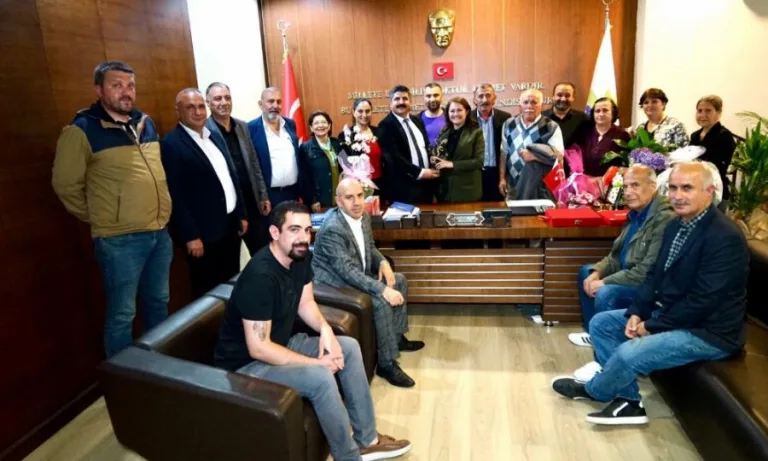 Ergene Cem Evi’nden Başkan Topak’a Ziyaret
