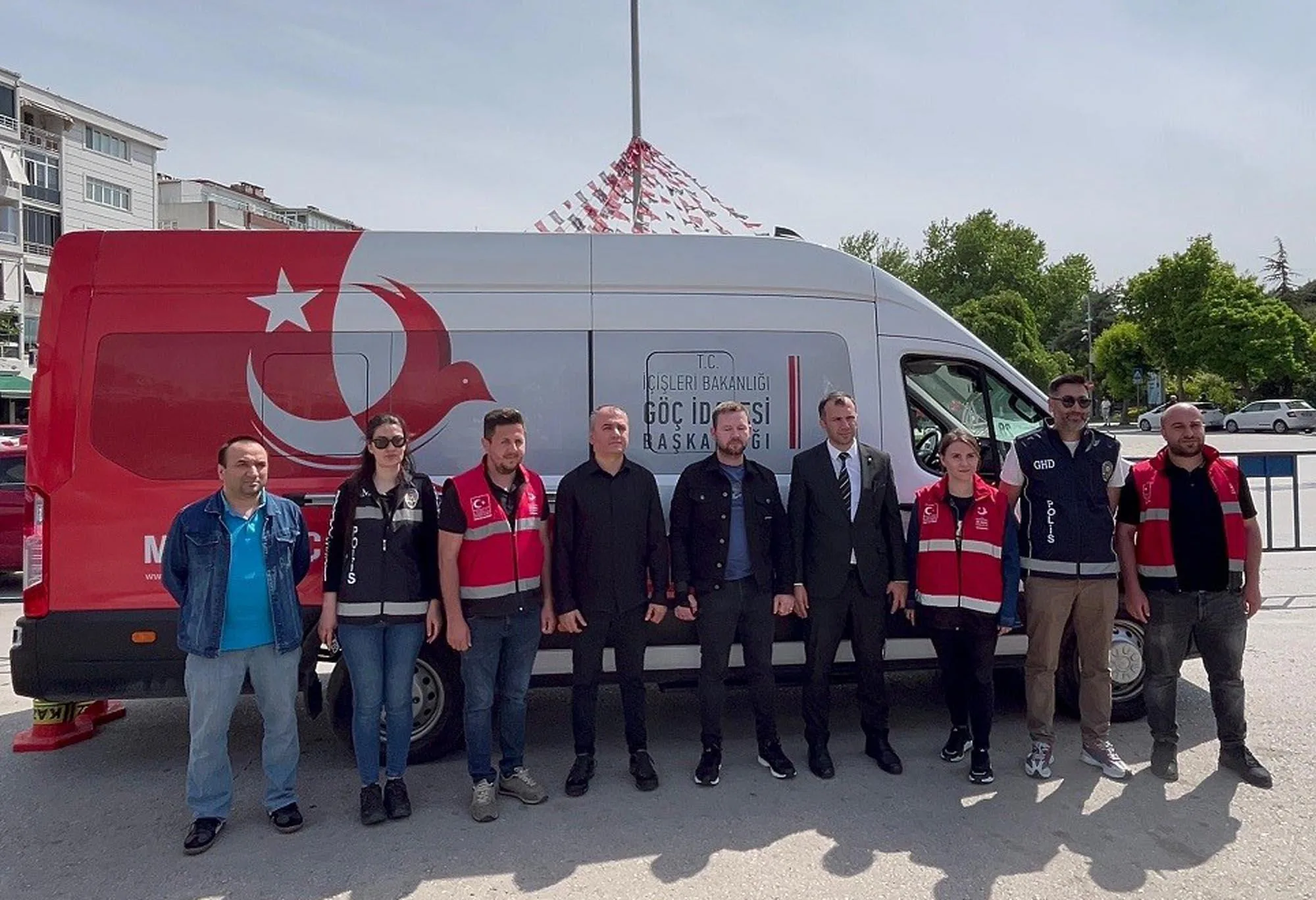 Mobil Göç Noktası uygulama aracı Kırklareli’nde hizmet vermeye başladı Mobil Göç Noktası uygulama aracı Kırklareli’nde hizmet vermeye başladı