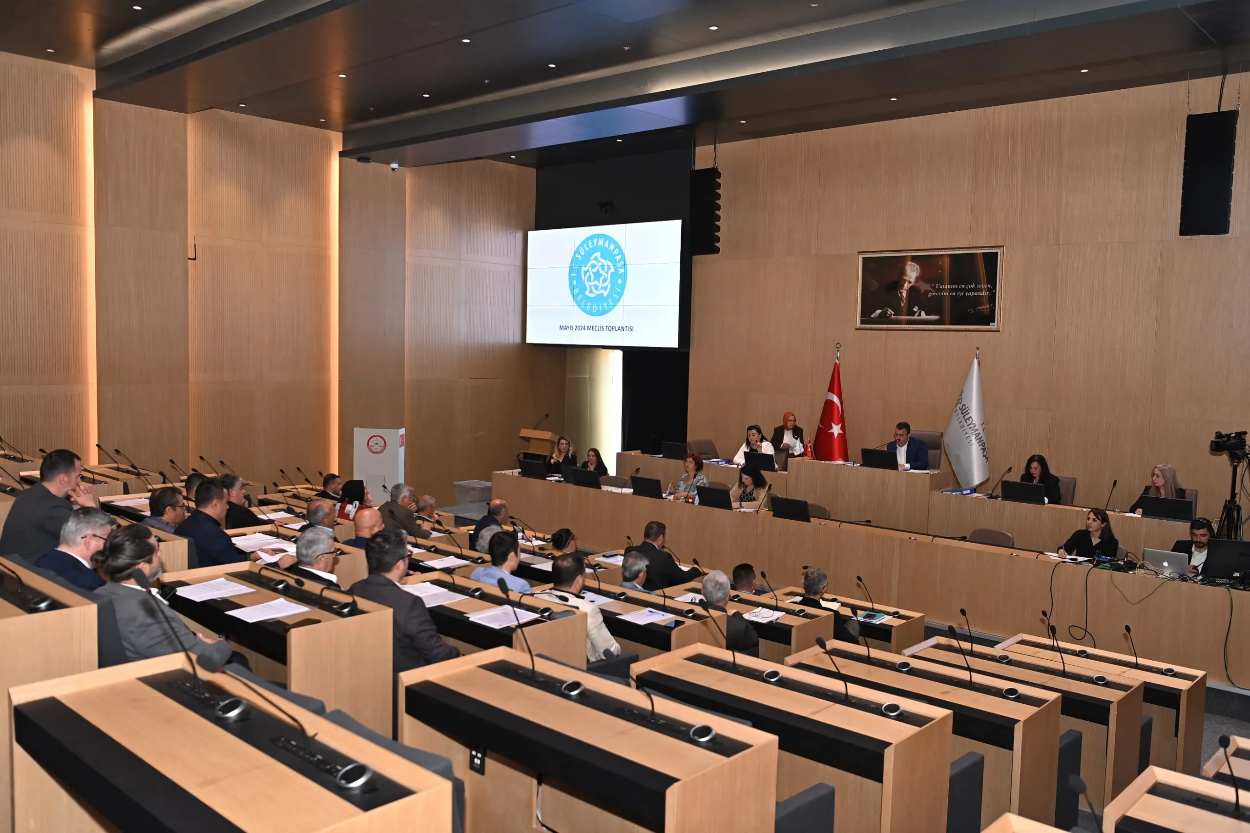 Süleymanpaşa Belediye Meclisi Mayıs ayı toplantısı yapıldı Süleymanpaşa Belediye Meclisi Mayıs ayı toplantısı yapıldı