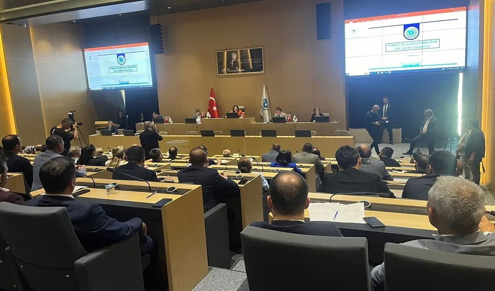 TÜRKİYE BELEDİYELER BİRLİĞİ’NE ÜYE SEÇİMİ YAPILDI TÜRKİYE BELEDİYELER BİRLİĞİ’NE ÜYE SEÇİMİ YAPILDI