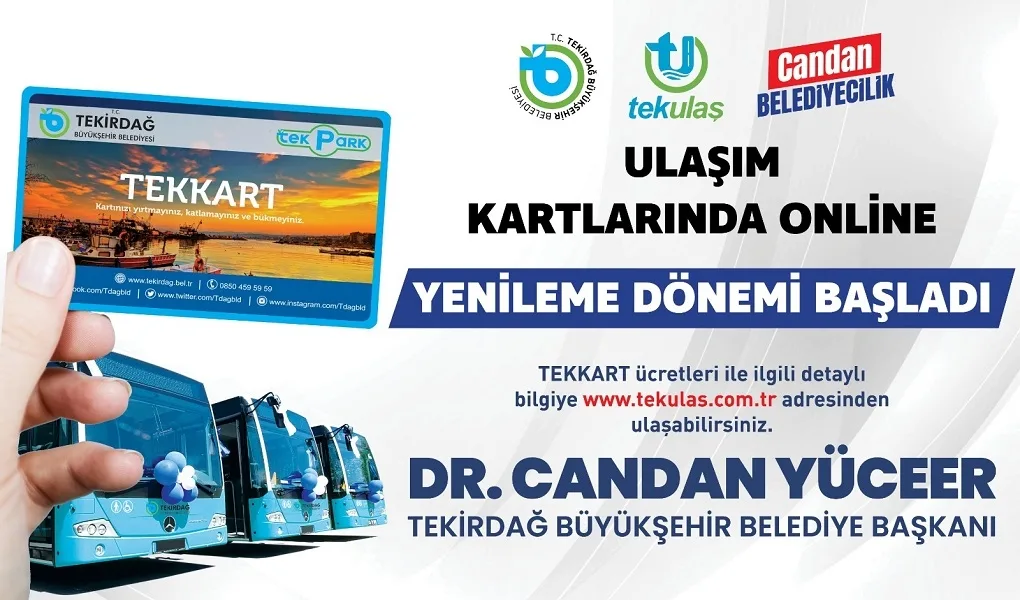 Ulaşım Kartlarında Online Yenileme Dönemi Başladı Ulaşım Kartlarında Online Yenileme Dönemi Başladı