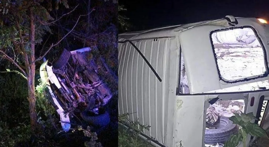 Otomobille Minibüs Çarpıştı: 2’si Çocuk, 15 Yaralı Otomobille Minibüs Çarpıştı: 2’si Çocuk, 15 Yaralı