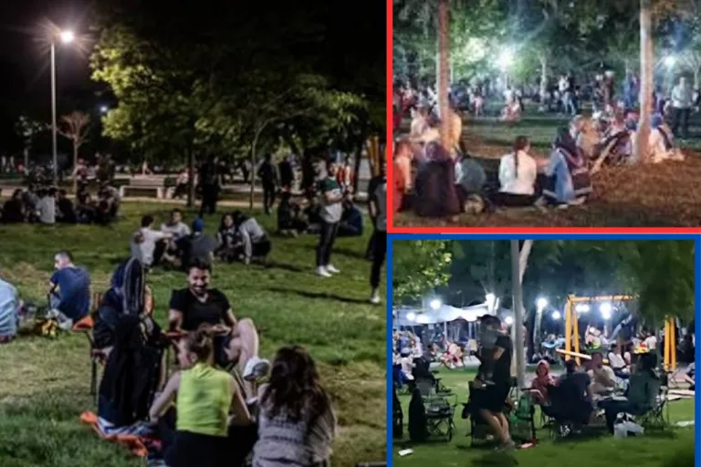 Sıcak Hava Vatandaşları Parklara Döktü