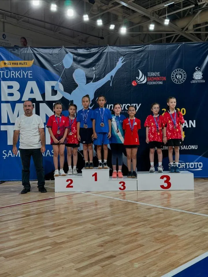 Tekirdağlı Badmintoncular Türkiye Şampiyonasında Parladı