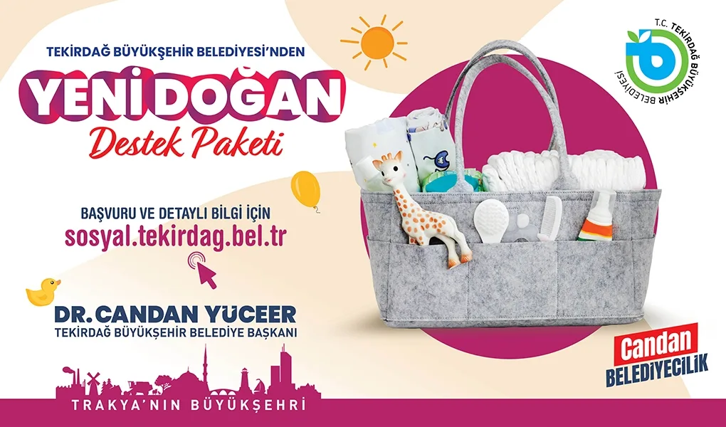 BÜYÜKŞEHİRDEN ‘YENİDOĞAN DESTEK PAKETİ’ BÜYÜKŞEHİRDEN ‘YENİDOĞAN DESTEK PAKETİ’
