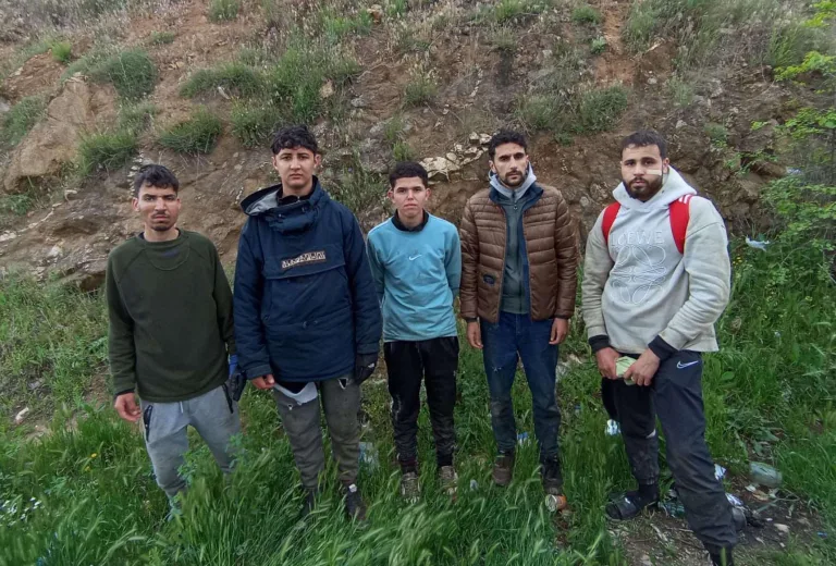 Edirne’de 8 kaçak göçmen yakalandı