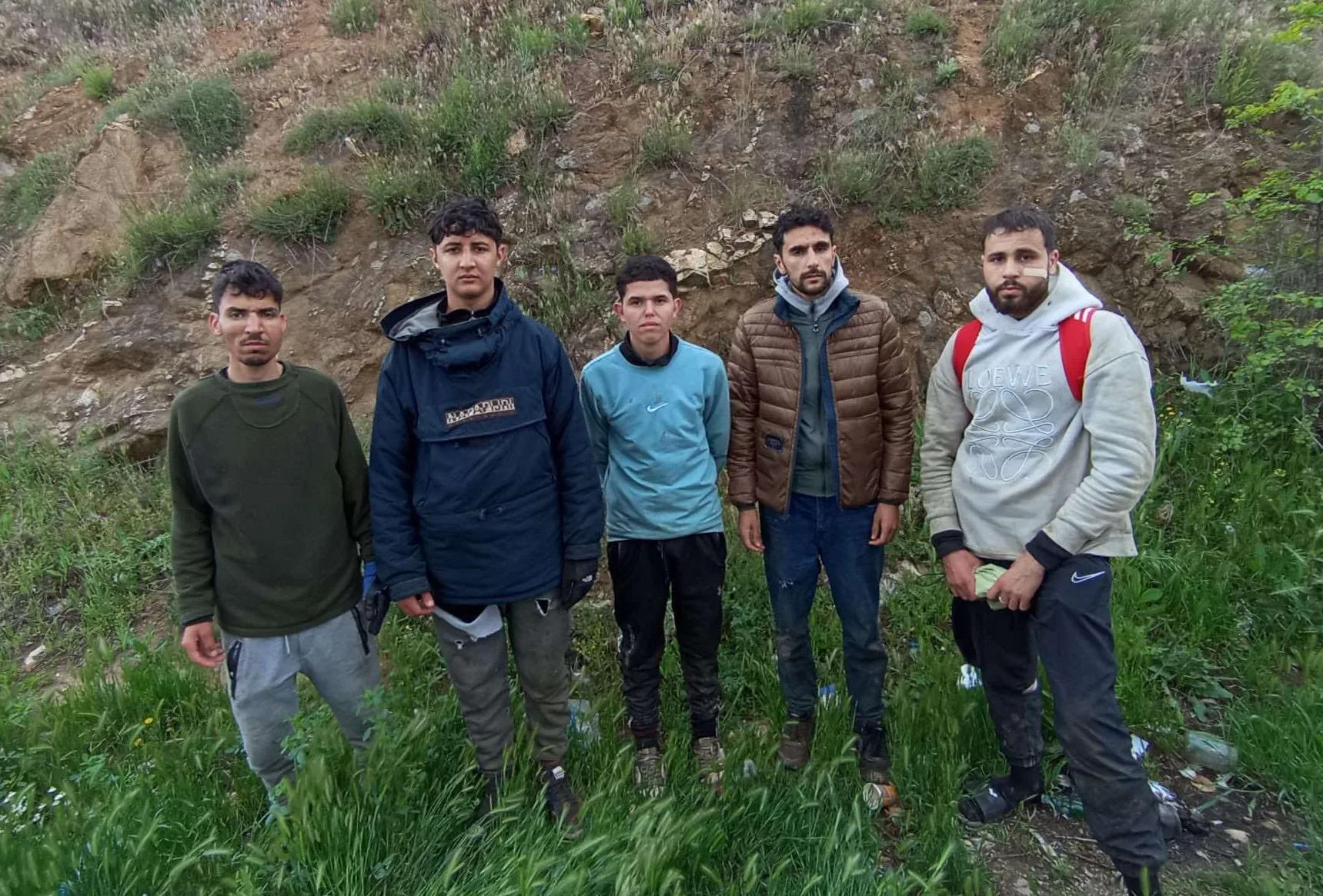 Edirne’de 8 kaçak göçmen yakalandı Edirne’de 8 kaçak göçmen yakalandı