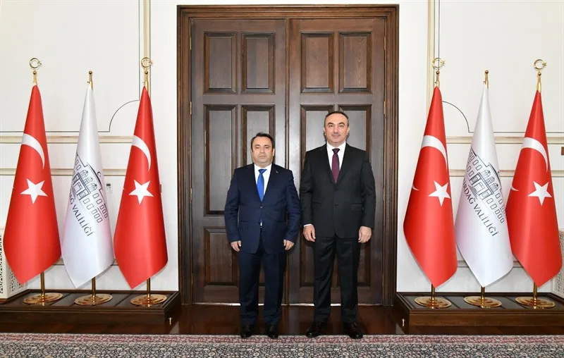 HSK Kararnamesi İle İlimize Atanan Cumhuriyet Başsavcısı Vali Soytürk’ü Ziyaret Etti HSK Kararnamesi İle İlimize Atanan Cumhuriyet Başsavcısı Vali Soytürk’ü Ziyaret Etti