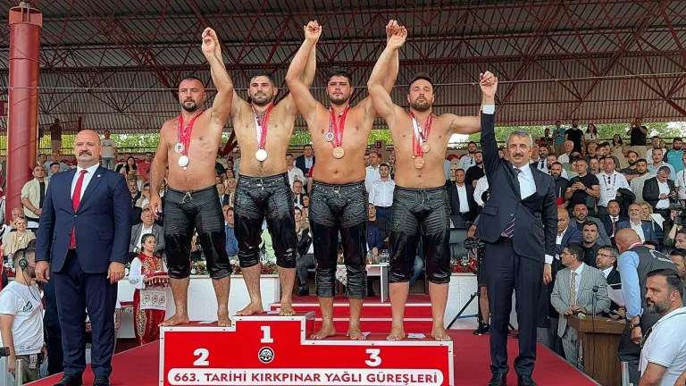Kırkpınar Güreşleri’nde dereceye giren 59 pehlivan belli oldu