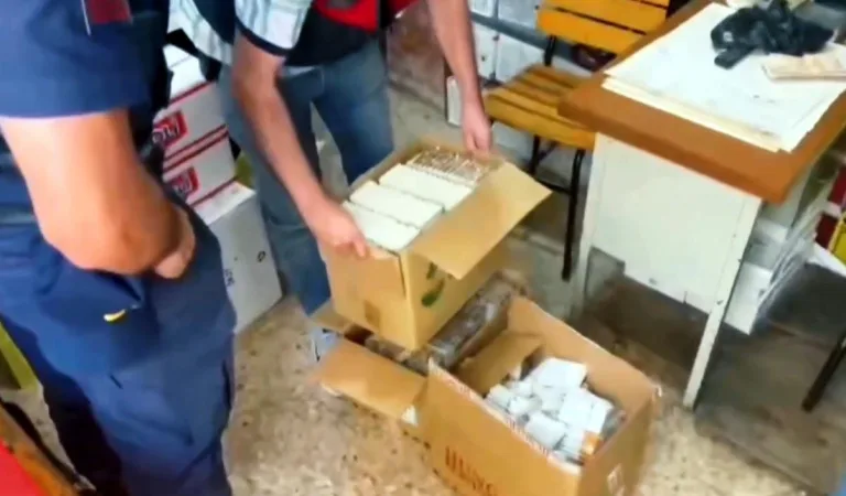 Malkara’da 20 bin 400 makaron ele geçirildi