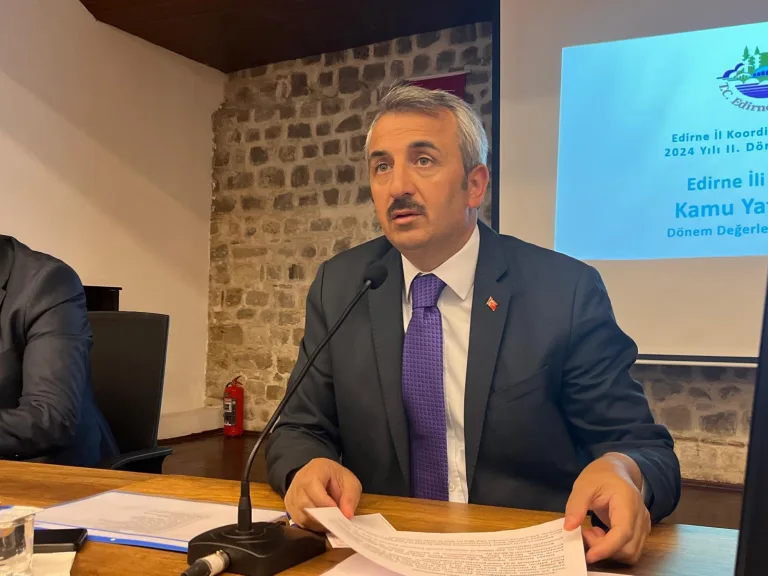 Vali Sezer: Edirne’de en çok harcama ulaştırma ve haberleşmede gerçekleşti