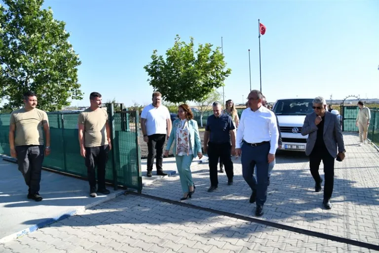 Vali Soytürk Ergene Belediyesi Hayvan Barınağı’nda İncelemelerde Bulundu