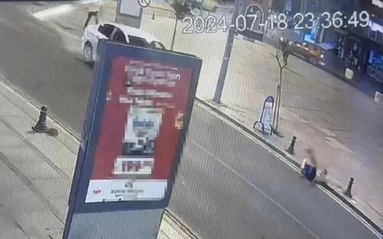 Yaya geçidinde otomobiliyle çarptığı Oğulcan’ı hastaneye bırakıp kaçtı