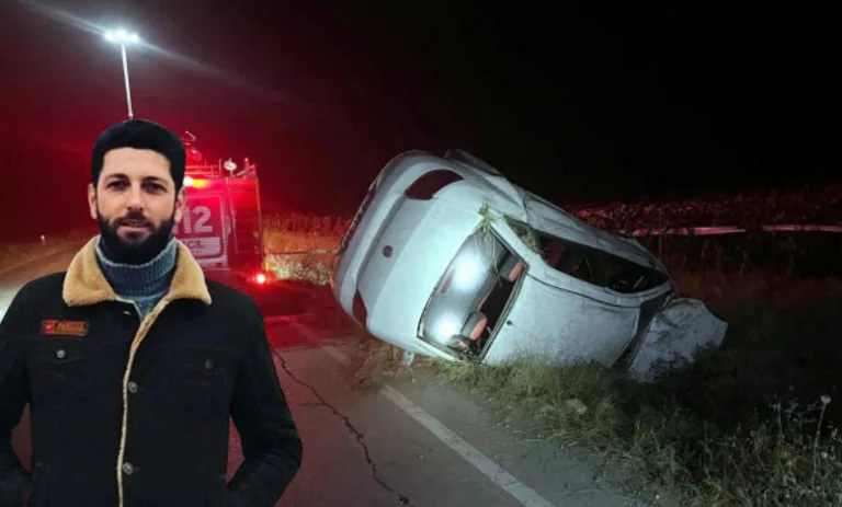 Devrilen Otomobilin Sürücüsü Olay Yerinde Öldü
