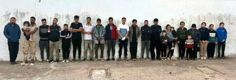 Edirne’de 27 kaçak göçmen yakalandı
