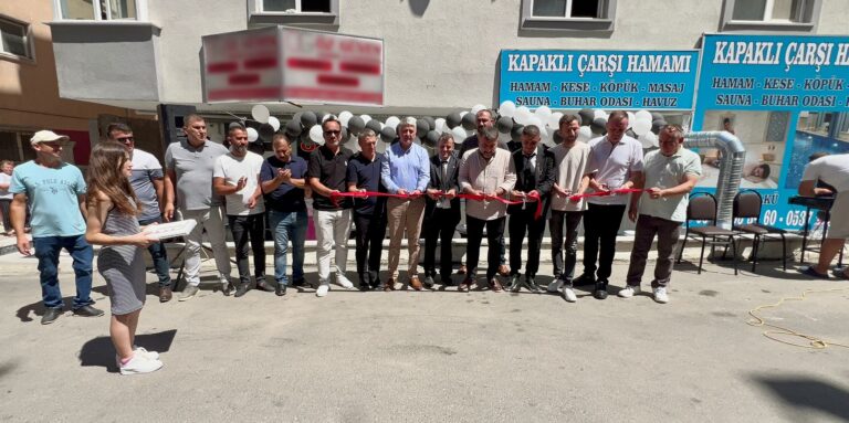 Kapaklı Çarşı Hamamı Açıldı: Bölgenin En Kapsamlı Hamam Deneyimi Sizleri Bekliyor