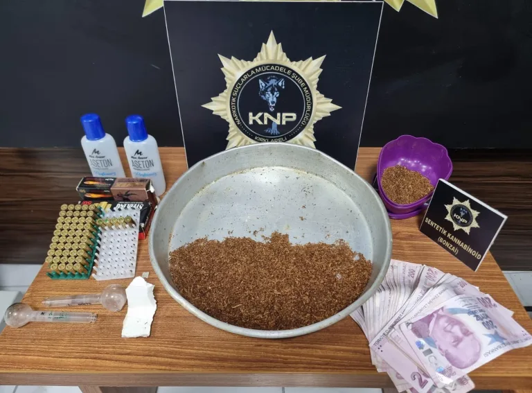 Kırklareli’de uyuşturucu operasyonunda 3 tutuklama
