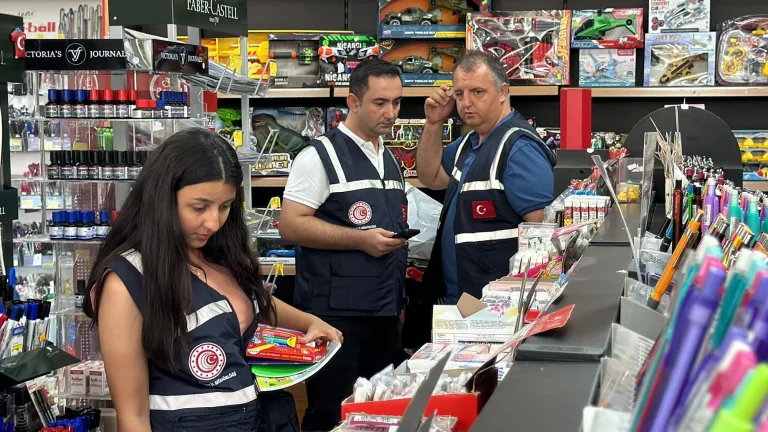 Kırtasiye Malzemesi Satan İş Yerleri Denetlendi