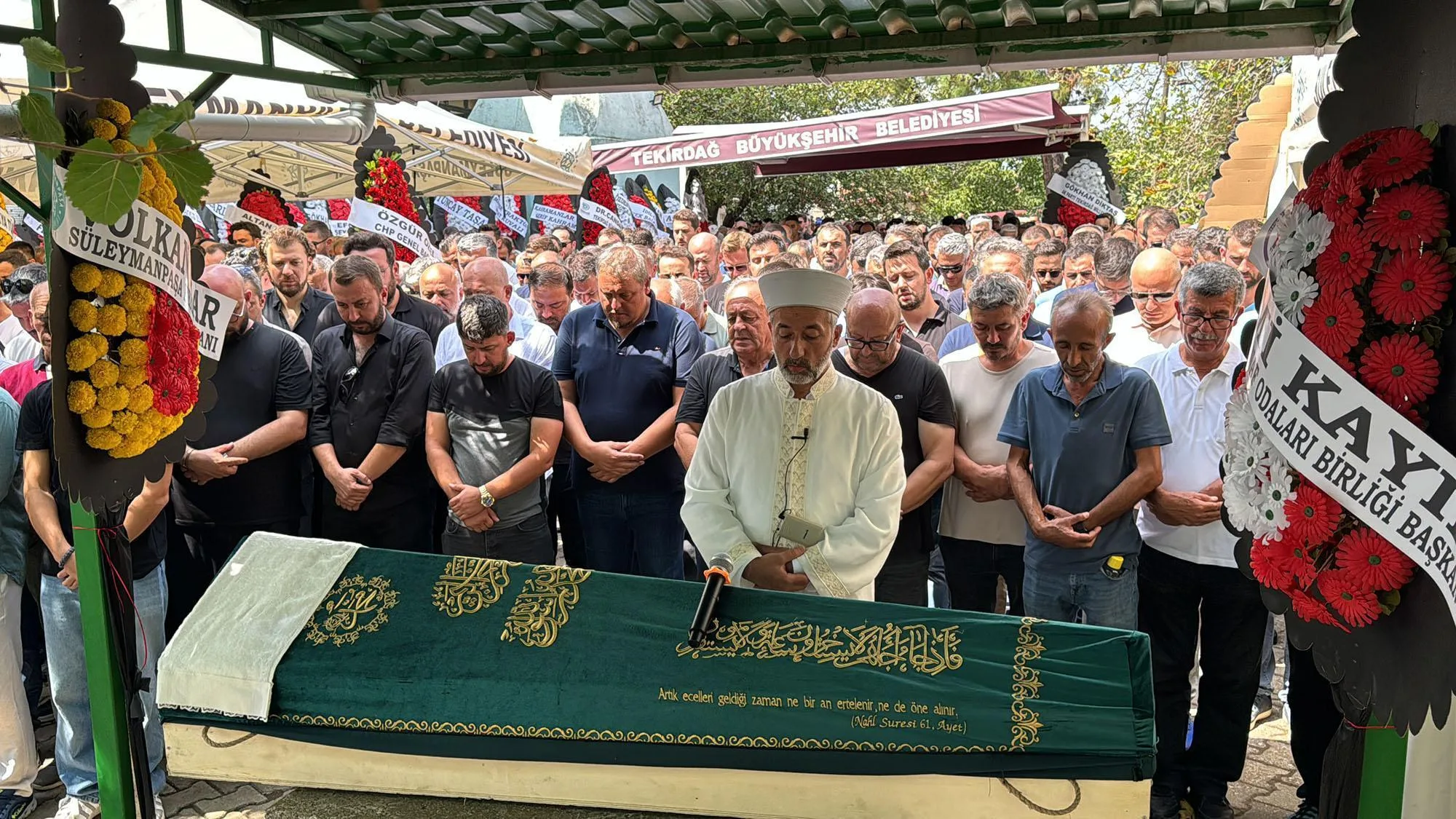 Meclis Üyesi Ekiciler Sonsuzluğa Uğurlandı Meclis Üyesi Ekiciler Sonsuzluğa Uğurlandı